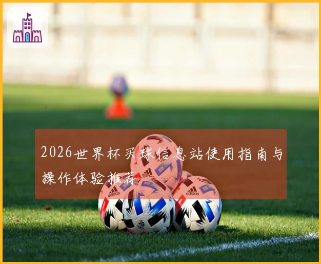 2026世界杯买球信息站使用指南与操作体验推荐