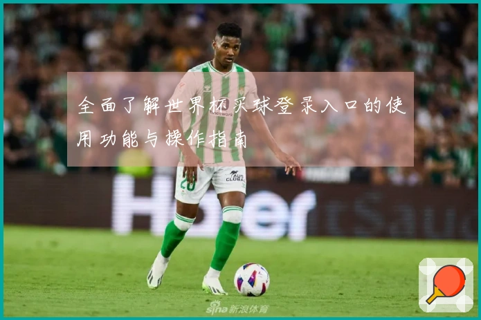 全面了解世界杯买球登录入口的使用功能与操作指南