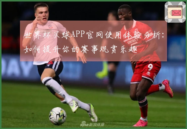世界杯买球APP官网使用体验分析：如何提升你的赛事观赏乐趣